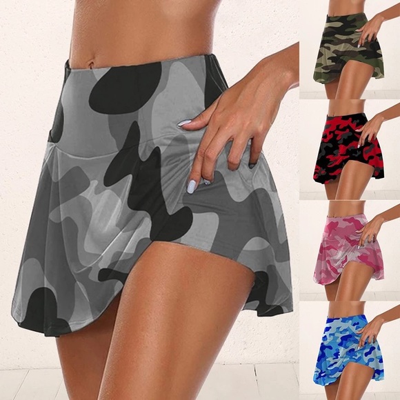 Camo Sport Skirt - Picture 1 of 2